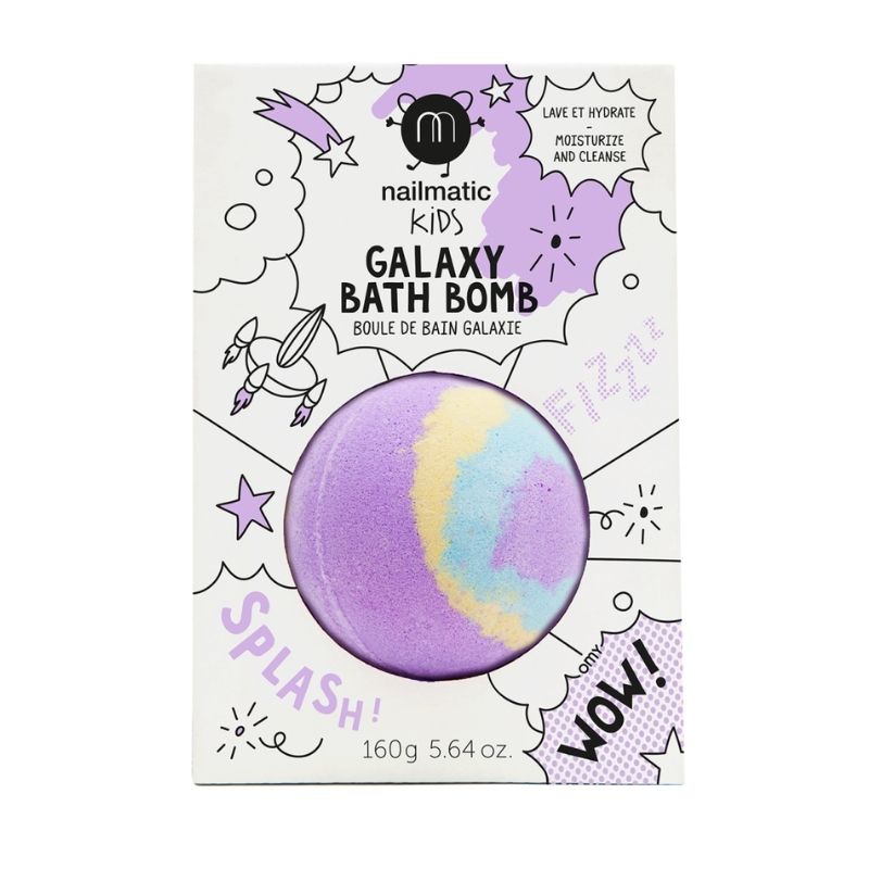 Nailmatic Galaxy Bath Bomb Pulsar | Kinder Badebombe