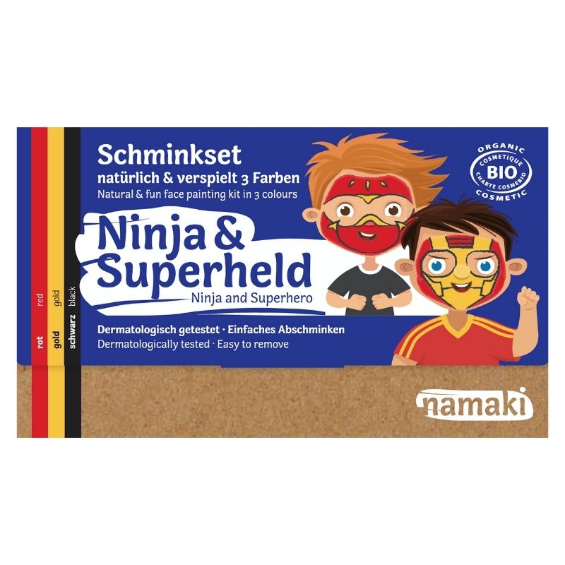 Namaki Kinderschminkset | Ninja & Superheld
