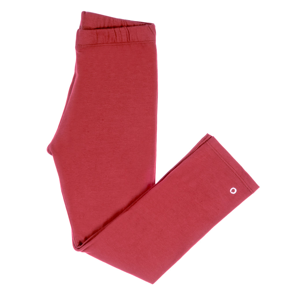 HeyJune Concept Store 🌿 ORBASICS - Leggings aus Bio-Baumwolle in pomegranate