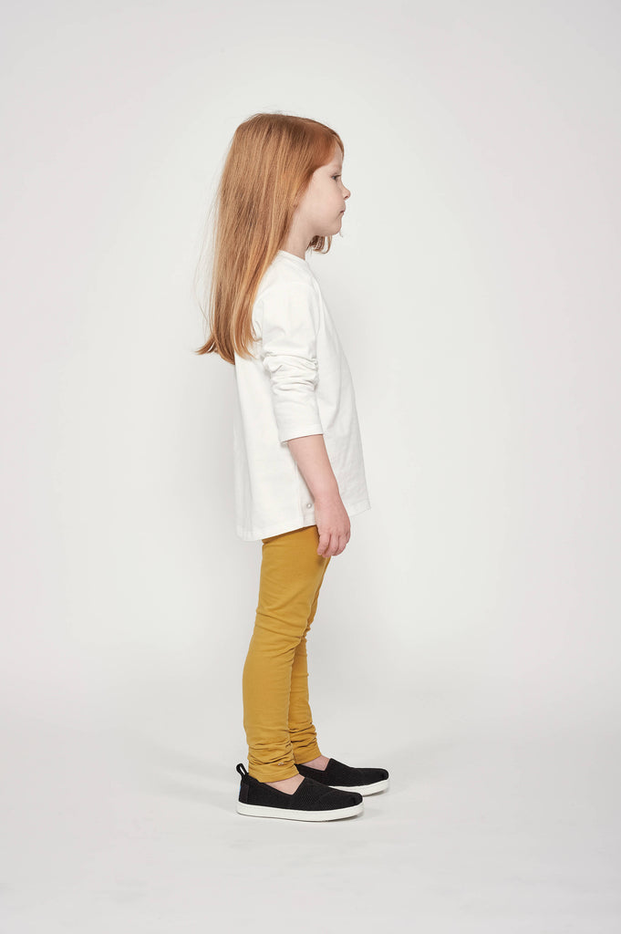HeyJune Shop - 🌿 ORBASICS - Leggings aus Bio Baumwolle in senfgelb