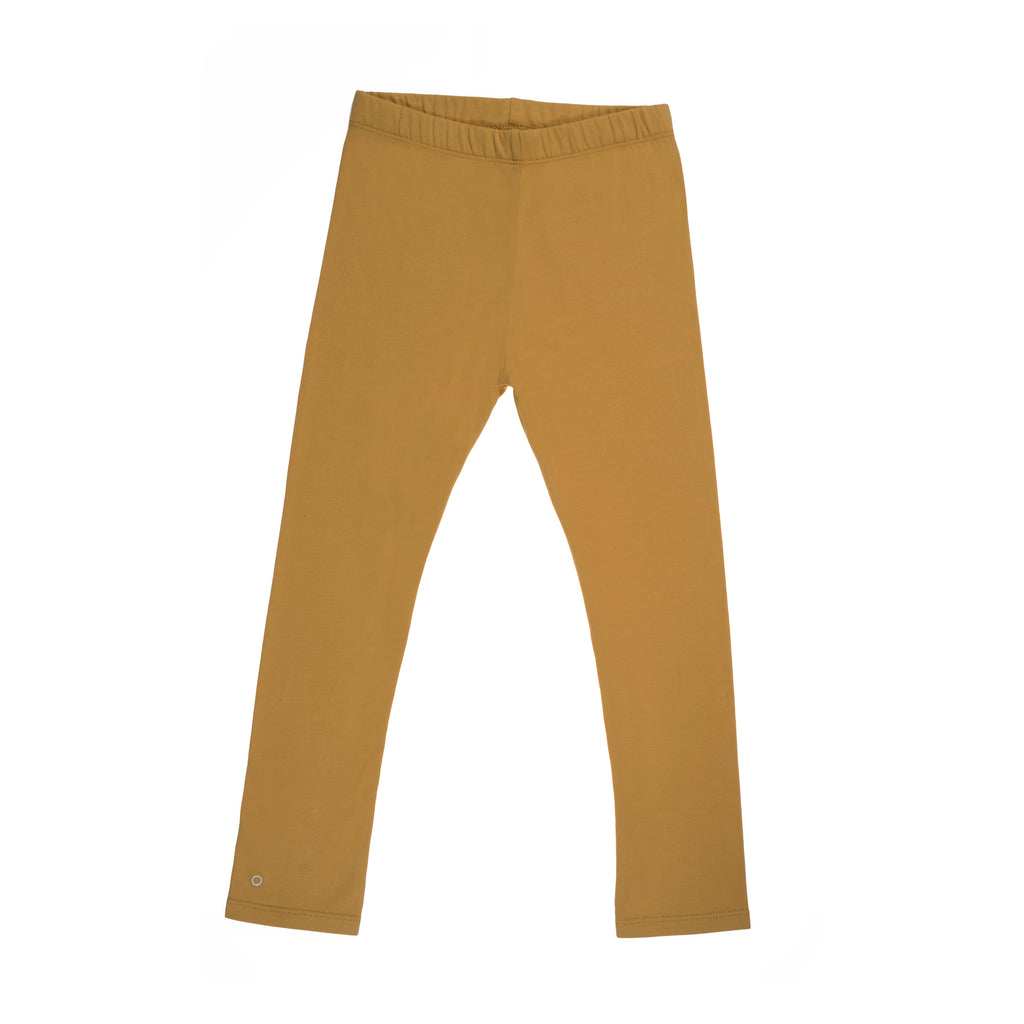 HeyJune Shop - 🌿 ORBASICS - Leggings aus Bio Baumwolle in senfgelb