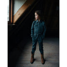 Little Hedonist Overall Doris Midnight Navy | Kinder Overall