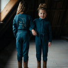 Little Hedonist Overall Doris Midnight Navy | Kinder Overall