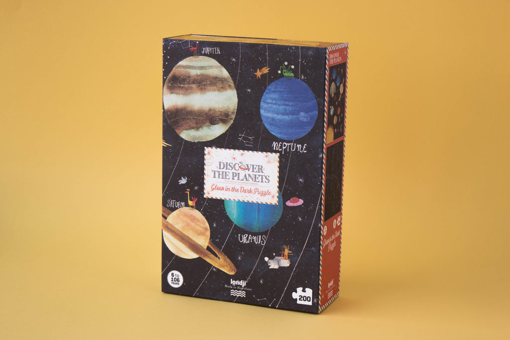 🌿 Puzzle mit Leuchteffekt von Londji - DISCOVER THE PLANETS