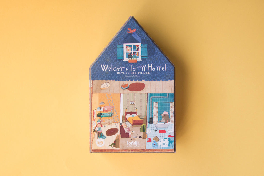 🌿 Puzzle für Kinder von Londji - WELCOME TO MY HOME