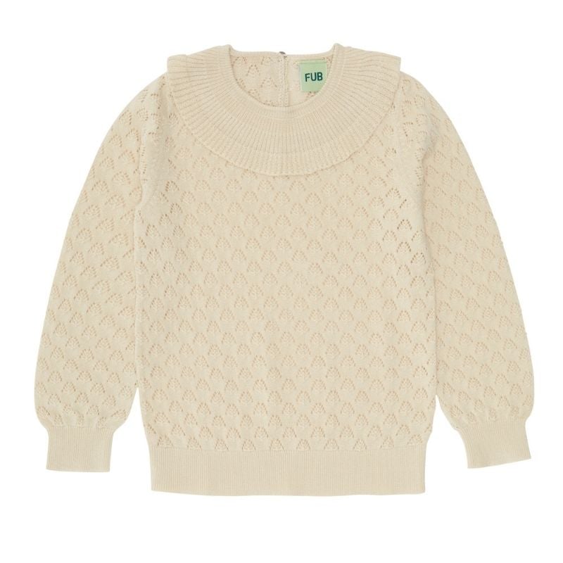FUB Pointelle Blouse | Mädchen Pullover