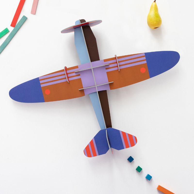 3D Propeller Flugzeug | Wand Dekoration