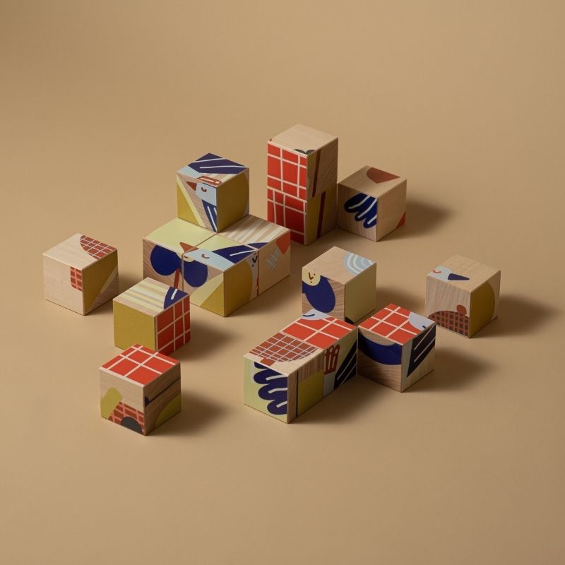 Würfel von MinMin Copenhagen Story Cubes | Kinder Holzspielzeug