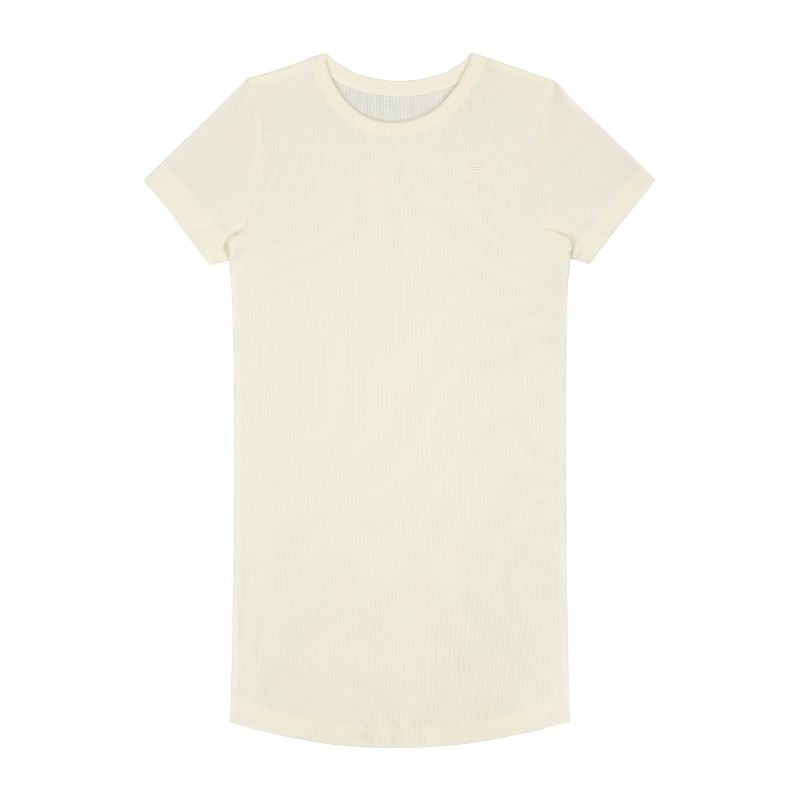T Shirt in creme weiß von Gray Label