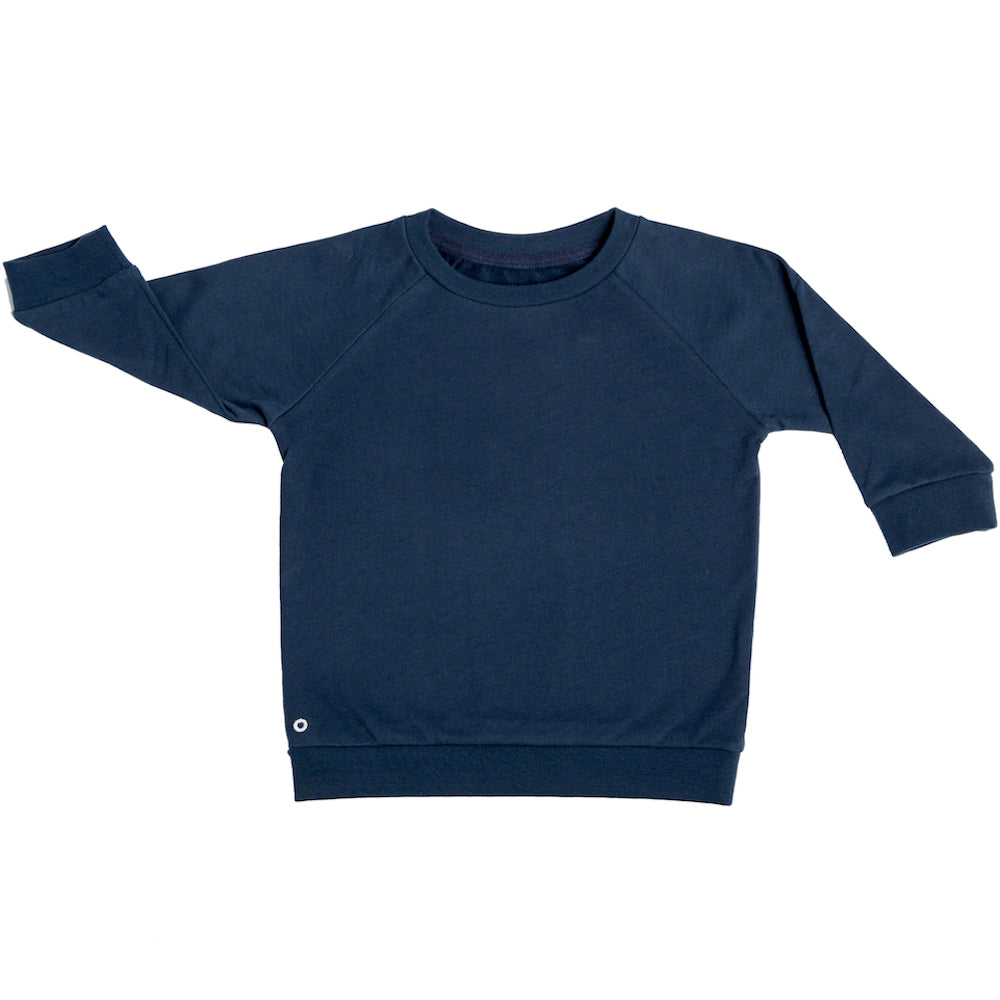 ORABSICS - Sweater aus atmungsaktiven Fleece in Nachtblau