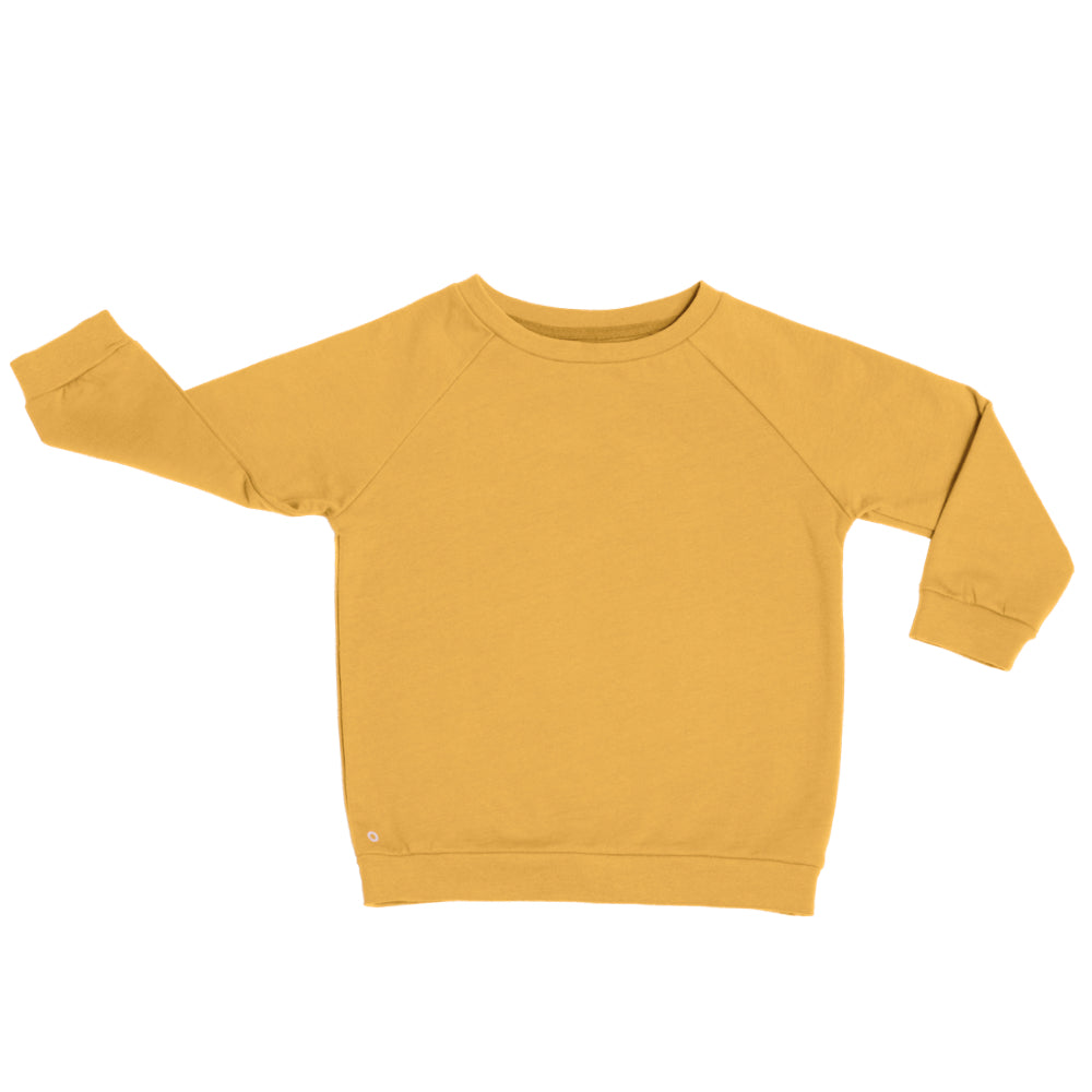 Hey June Concept Store - 🌿 ORBASICS - Sweater aus Bio Baumwolle in senfgelb