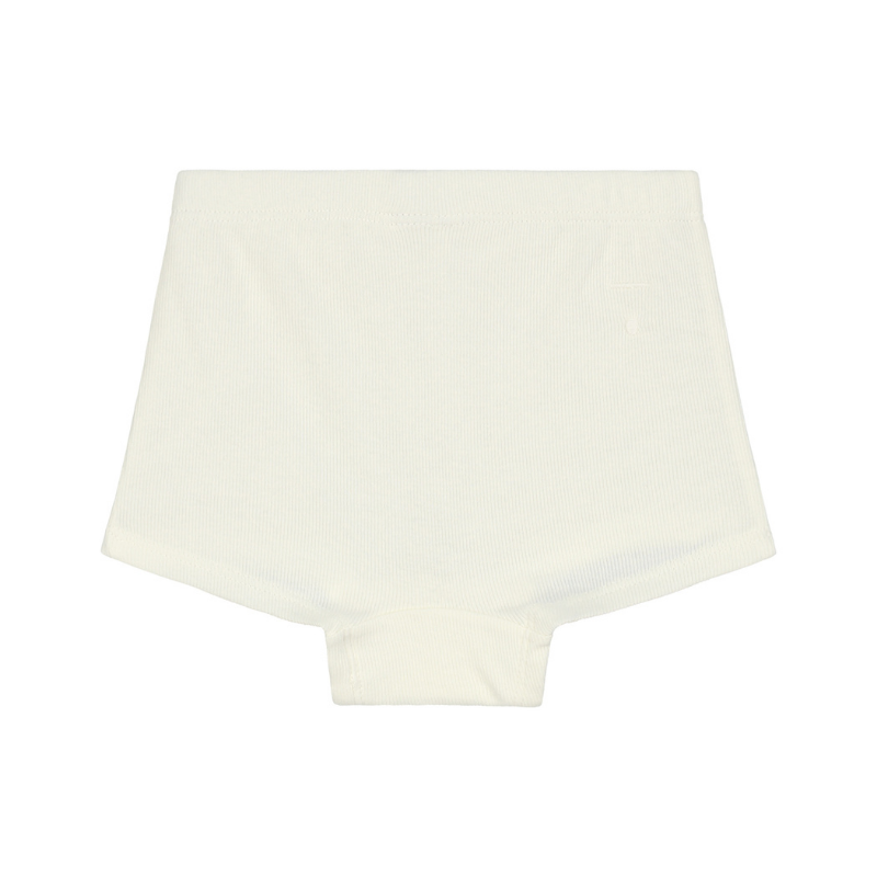 shorties in creme weiss von hinten